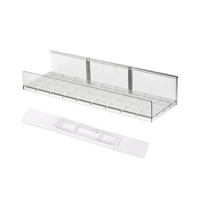 NeatHome No-Drill Bathroom Wall Shelves, Floating Storage Organizer for Shower & Vanity