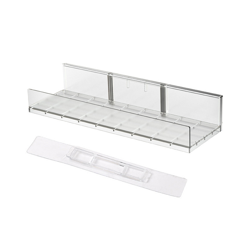 NeatHome No-Drill Bathroom Wall Shelves, Floating Storage Organizer for Shower & Vanity
