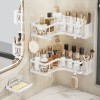NeatHome No-Drill Corner Shower Caddy, Wall Mounted Bathroom Triangle Storage Shelf for Toiletries