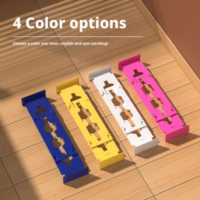 NeatHome Expandable Drawer Dividers, Adjustable Plastic Storage Separators for Closet, Kitchen, Bedroom
