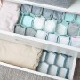 NeatHome Honeycomb Drawer Organizer Dividers, DIY Modular Plastic Storage Grid for Underwear, Socks, Cosmetics (Set of 12)