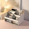 NeatHome Desk Organizer with 2 Drawers, Multi-Compartment Desktop Stationery Storage Caddy for Office & School Supplies