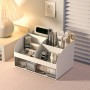 NeatHome Desk Organizer with 2 Drawers, Multi-Compartment Desktop Stationery Storage Caddy for Office & School Supplies