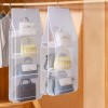NeatHome Hanging Handbag Organizer, Double-Sided Dustproof Purse Storage Holder for Closet