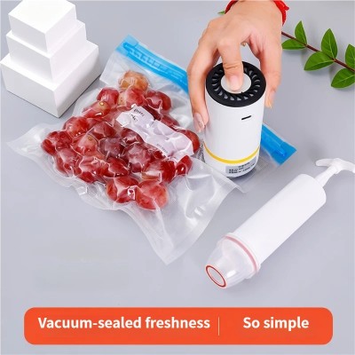 NeatHome Reusable Vacuum Food Storage Bags, BPA-Free Sealed Bags for Meat, Coffee, Sous Vide