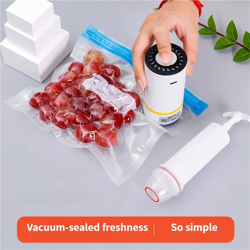 NeatHome Reusable Vacuum Food Storage Bags, BPA-Free Sealed Bags for Meat, Coffee, Sous Vide